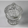 Kristallskål med lock, Bonbonjär 1900-tal